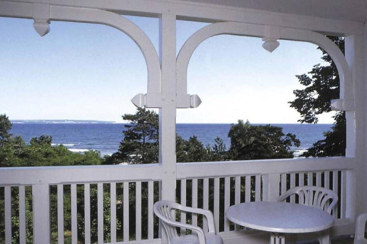 Aparthotel Ostsee Fewo 36 Balkon, Meerblick, Strand Binz Bagian luar foto