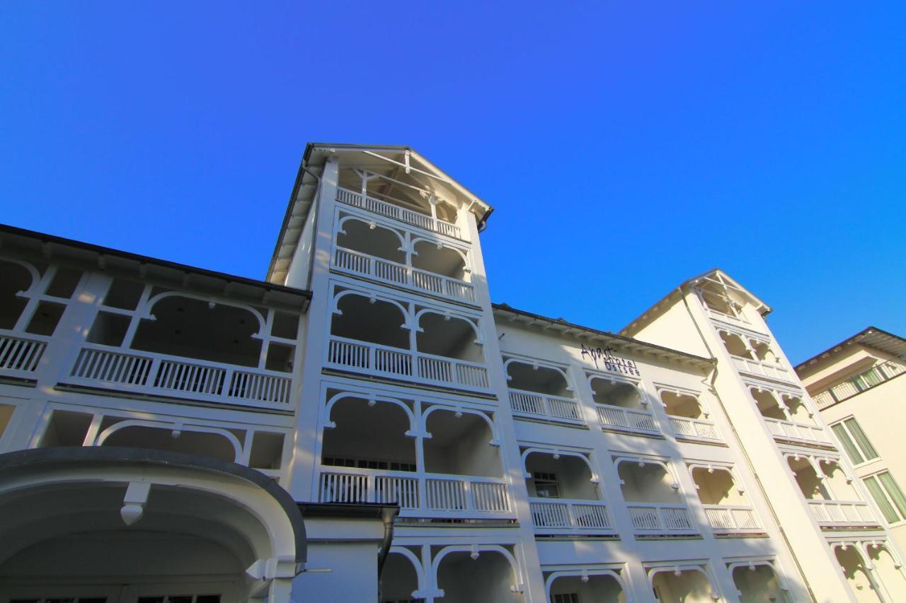 Aparthotel Ostsee Fewo 36 Balkon, Meerblick, Strand Binz Bagian luar foto